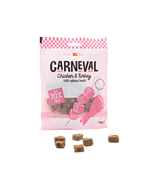 Carneval Trainingssnoepjes Kip & Kalkoen 75 g