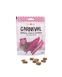 Carneval Trainingssnoepjes Serranoham & Sardine 75 g