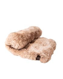 Great&Small Snuggle & Snooze Deken Faux Fur 120 x 70 cm Beige