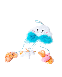 Little&Lively Kattenspeelgoed Fluffy Deurhanger 20 x 52 cm