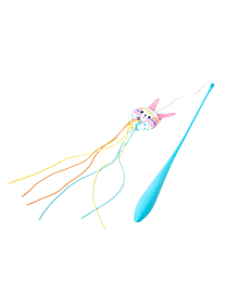 Little&Lively Cat Toy Easy Play Weighted Dangler with Bunny Hoop