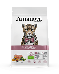 Amanova Kattenbrokken Sterilised Zalm Deluxe