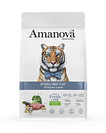 Amanova Kattenbrokken Sterilised Delicious Lam