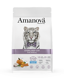 Amanova Kattenbrokken Sterilised Delicacy Vis