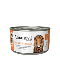 Amanova Nat Kattenvoer Kip & Kaas Bouillon 70 g