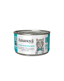 Amanova Nat Kattenvoer Tonijn & Ansjovis Bouillon 70 g