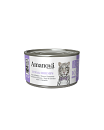 Amanova Nat Kattenvoer Tonijn & Garnaal Gelei 70 g
