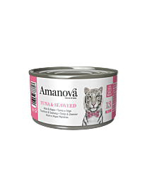 Amanova Nat Kattenvoer Tonijn & Zeewier Gelei 70 g
