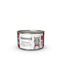 Amanova Nat Kattenvoer Tonijn & Rund Bouillon 70 g