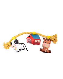 Great&Small Hondenspeelgoed Boerderijvriendjes Touw 40 cm