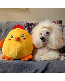 Great&Small Hondenspeelgoed Boerderijvriendjes Chunky Kuiken 30 cm