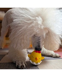 Great&Small Hondenspeelgoed Boerderijvriendjes Happy Paaskuiken 8 cm