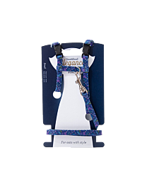 Great&Small Elegance Kattentuigje + Leibad Summer Blue