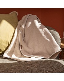 Great&Small Hawkhurst Victoria Blanket with Soft Sherpa
