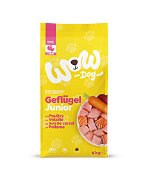 WOW Hondenbrokken Junior Gevogelte