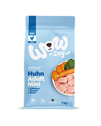 WOW Hondenbrokken Adult Mini Kip 1 kg