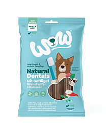 WOW Natural Dental Sticks Gevogelte Small & Midi 195 g