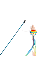 Great&Small Cat Toy Summer Sizzlers Ice Cream Dangler 40 cm
